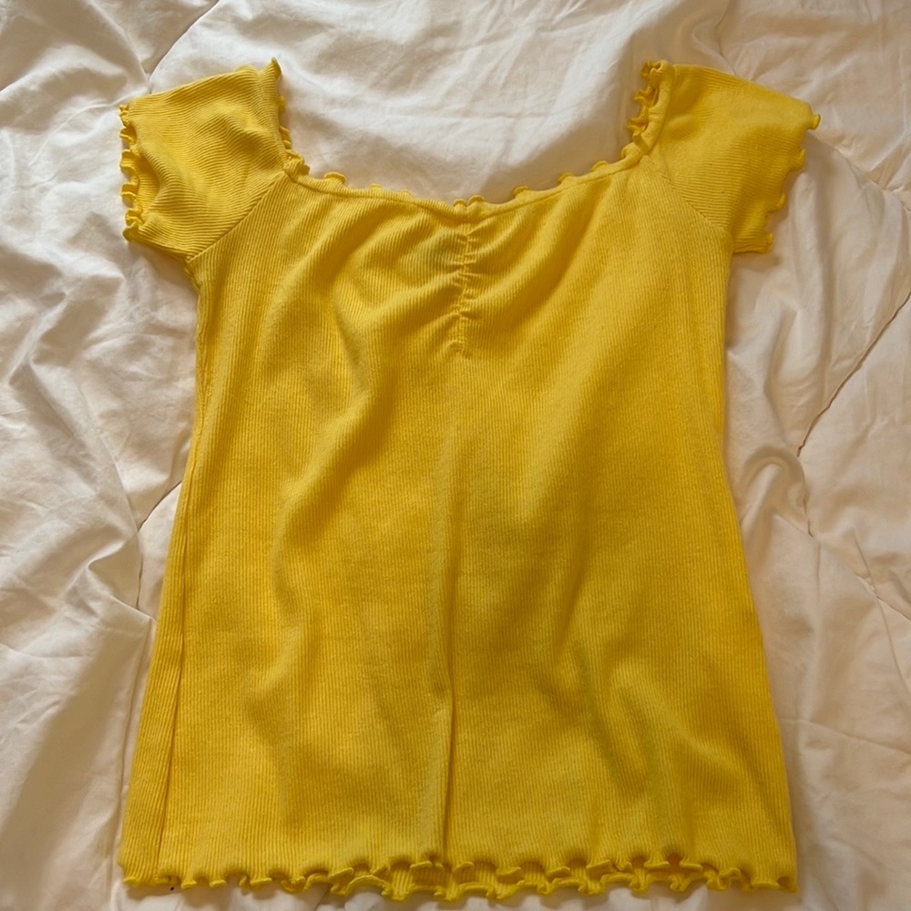 HOLLISTER OFF SHOULDER FITTED TOP